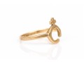 14k Yellow Gold Women's Icon Ring, Size 6