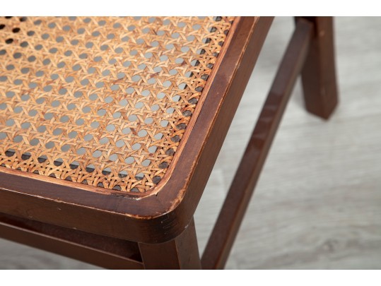 1970's Italian Cane Seat Chairs 