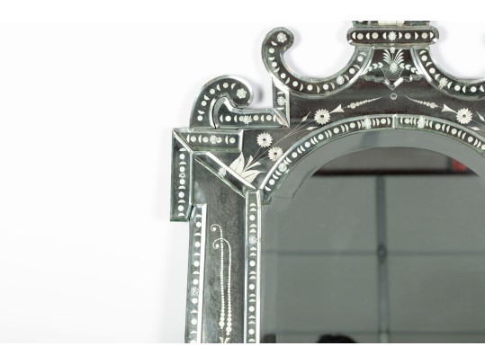 Etched Venetian Mirror 