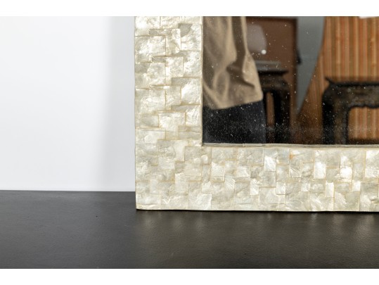 Mother Of Pearl Mosaic Mirror 