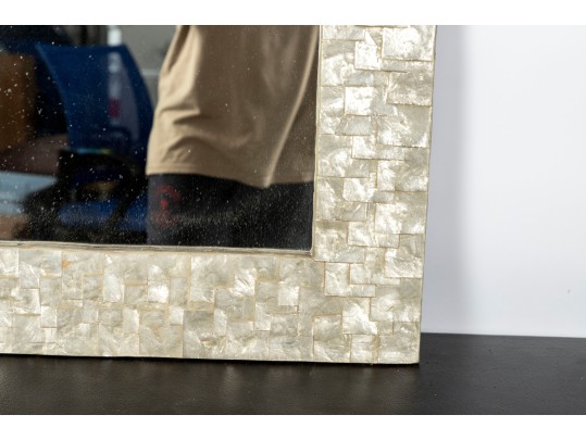 Mother Of Pearl Mosaic Mirror 