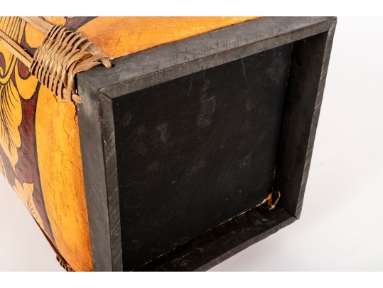 Traditional Handcrafted Thai Rice Basket Box