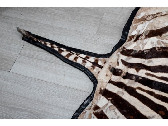 Zebra Hide Rug (6'6