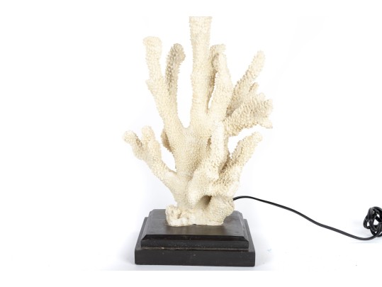 Stag Horn Coral Table Lamp
