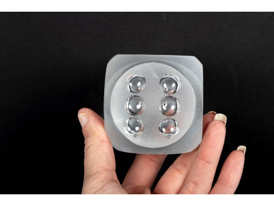 Precision Cut Glass Die Paperweight