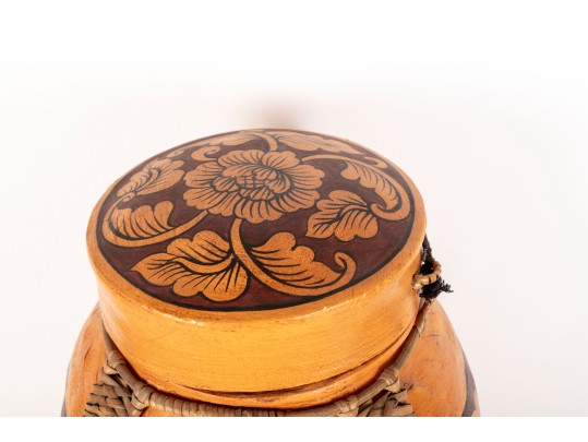 Traditional Handcrafted Thai Rice Basket Box