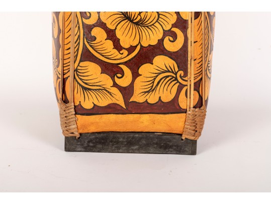Traditional Handcrafted Thai Rice Basket Box
