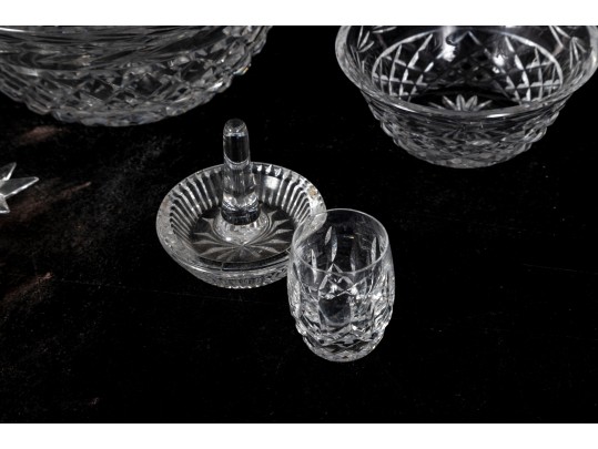 Mixed Cut Crystal Glass Items (Incl. Waterford)