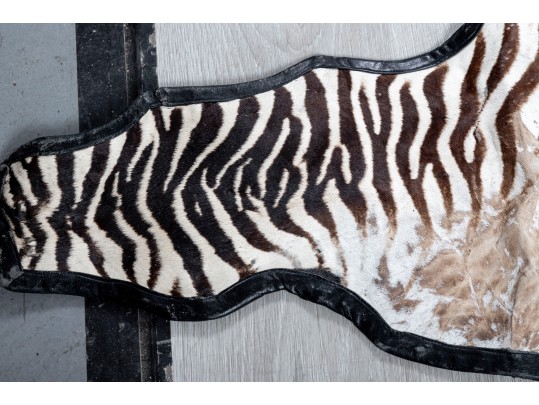 Zebra Hide Rug (6'6