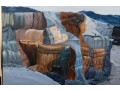 *Helen F. Ginsberg (American, 1922-2011) Oil On Canvas Of Badlands