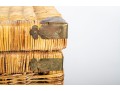 Vintage 1970's Rattan & Brass Chinoiserie Trunks 