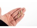 14K Gold Two Tone Earrings