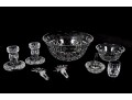 Mixed Cut Crystal Glass Items (Incl. Waterford)