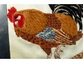 Stunning Satin Chicken Embroidery 