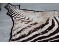 Zebra Hide Rug (6'6