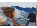 *Helen F. Ginsberg (American, 1922-2011) Oil On Canvas Of Badlands