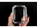 Tiffany & Co. Octagon Cut Crystal Glass Paperweight 