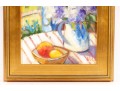 Hannah Cole Buie (American, B. 1955) Oil On Canvas Patio Still Life