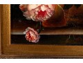 Oil On Canvas Floral Still-Life Painting -- Signed