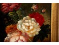Oil On Canvas Floral Still-Life Painting -- Signed