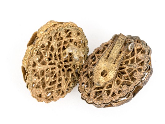 Collection Of Signed Costume And Fashion Jewelry, And Stone Jewelry Pieces