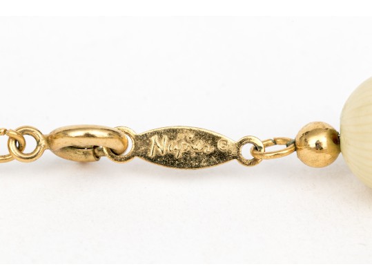 Collection Of Signed Costume And Fashion Jewelry, And Stone Jewelry Pieces