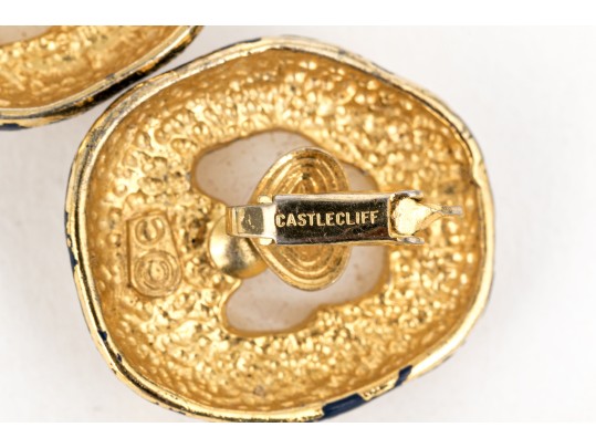 Collection Of Signed Costume And Fashion Jewelry, And Stone Jewelry Pieces