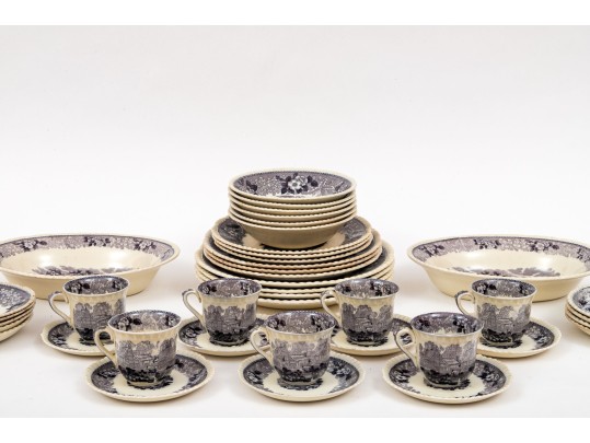 Fourty-five Piece English, Adams Ironstone 