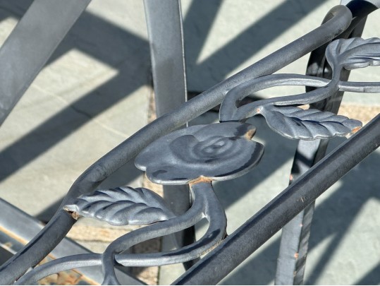 Six Piece Cast Aluminum Outdoor Patio Set