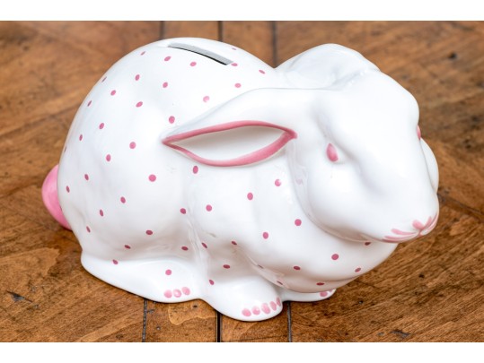 Adorable Tiffany & Co Rabbit Coin Bank
