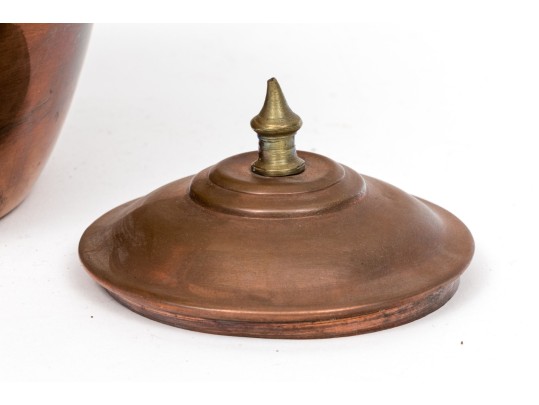 Antique Copper Tea Kettle
