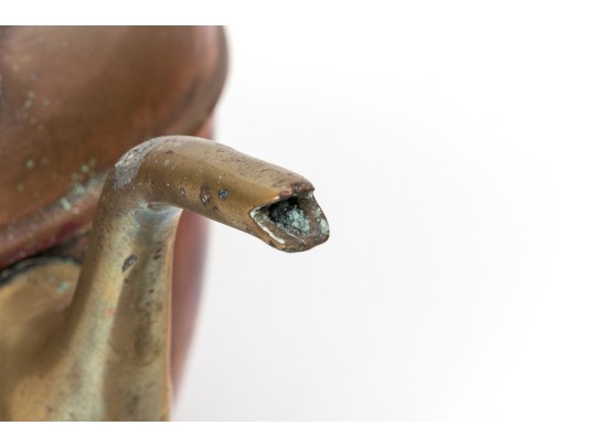 Antique Copper Tea Kettle