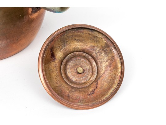 Antique Copper Tea Kettle