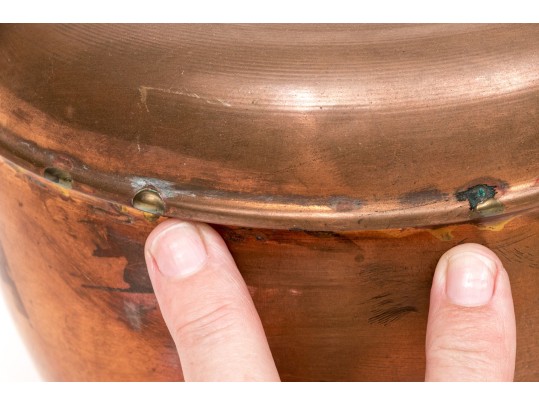 Antique Copper Tea Kettle