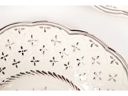 Set Of Ten English, Wedgewood China Plates