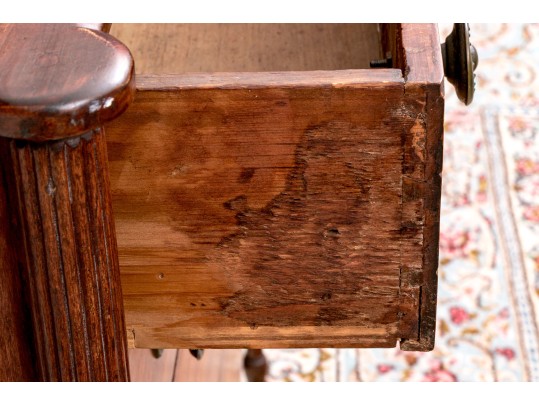 American Federal Cherry Chest, First Half 19th C. 