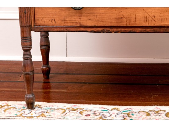 American Federal Cherry Chest, First Half 19th C. 