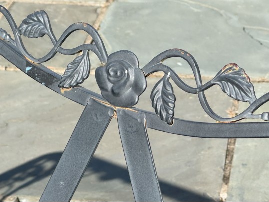 Six Piece Cast Aluminum Outdoor Patio Set