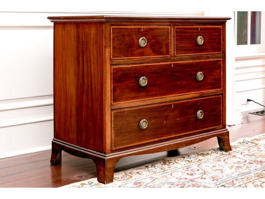 English Edwardian Chest Of Drawers, Ca. 1900-1920