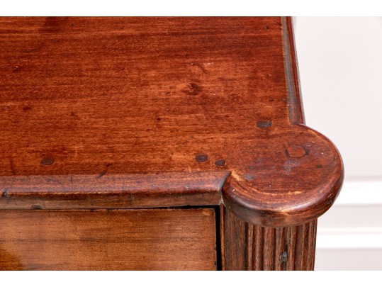 American Federal Cherry Chest, First Half 19th C. 