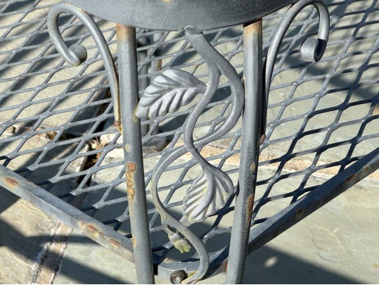 Six Piece Cast Aluminum Outdoor Patio Set