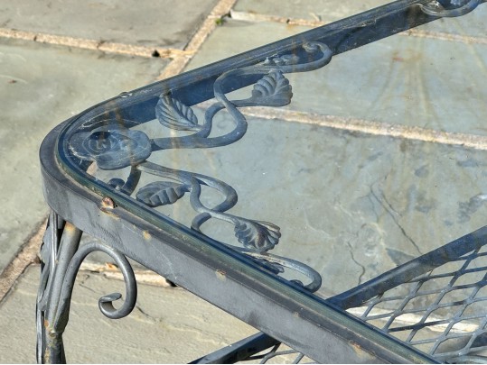 Six Piece Cast Aluminum Outdoor Patio Set