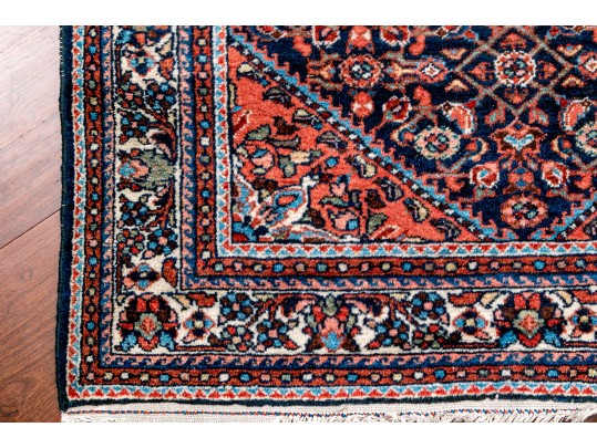 Hand-knotted Wool Accent Carpet 3'-7 1/2