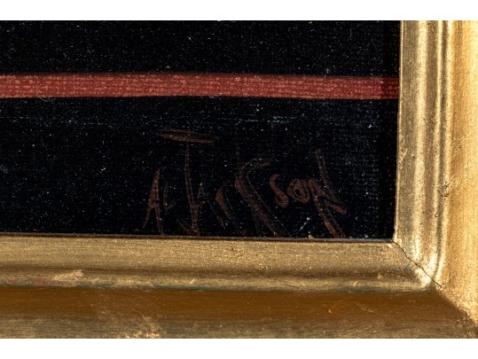 Al Jackson (Am. 1940-2001) Oil On Canvas, Red Onions
