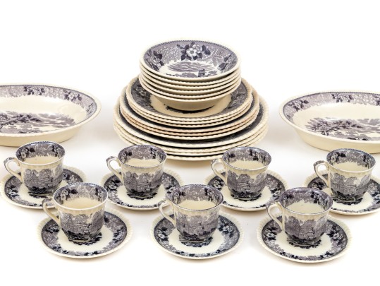 Fourty-five Piece English, Adams Ironstone 