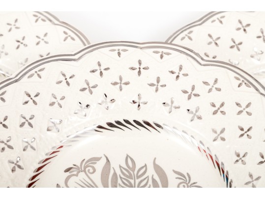 Set Of Ten English, Wedgewood China Plates