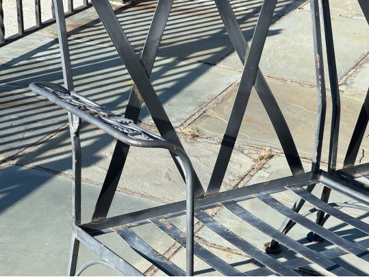 Six Piece Cast Aluminum Outdoor Patio Set