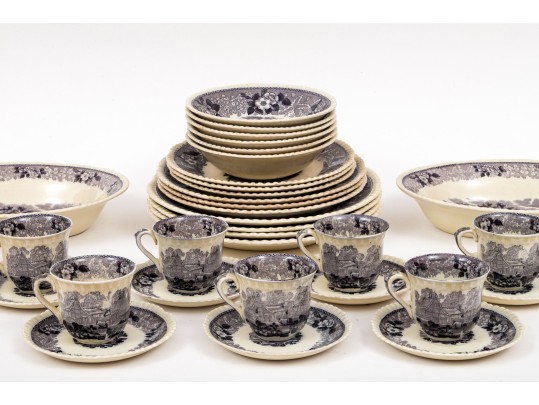 Fourty-five Piece English, Adams Ironstone 