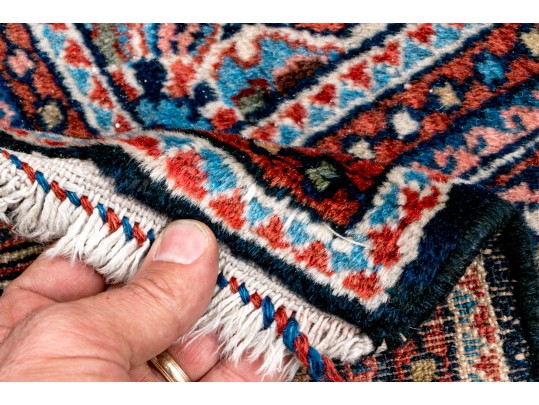 Hand-knotted Wool Accent Carpet 3'-7 1/2