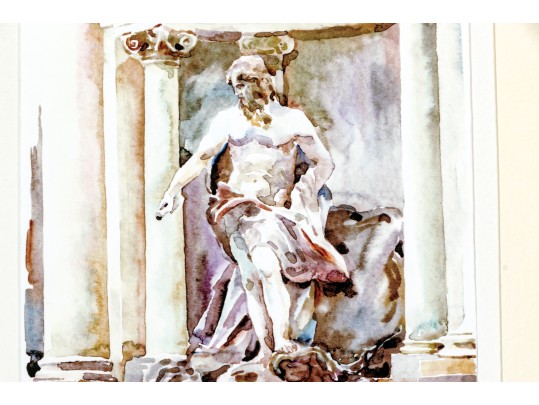 Contemporary Collection Original Watercolors, Italian Scenes